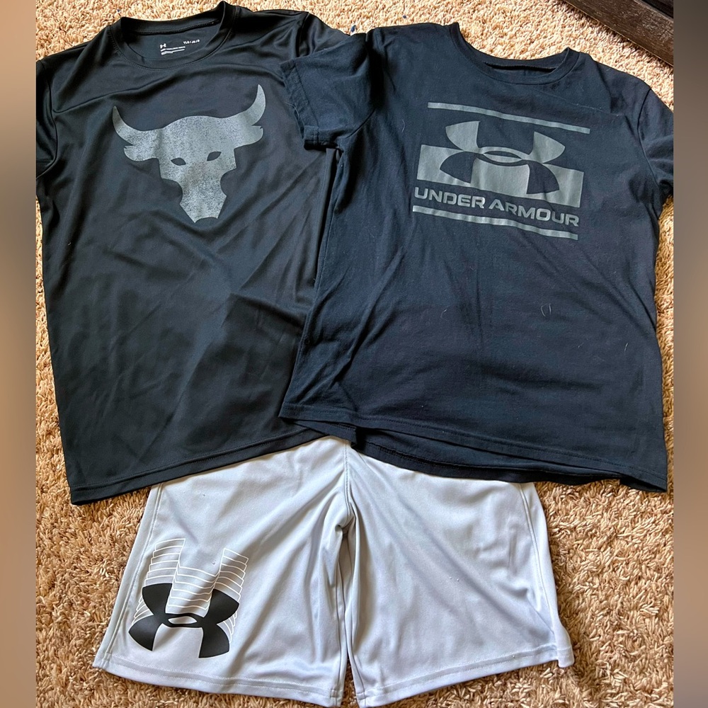 Boys under armour set